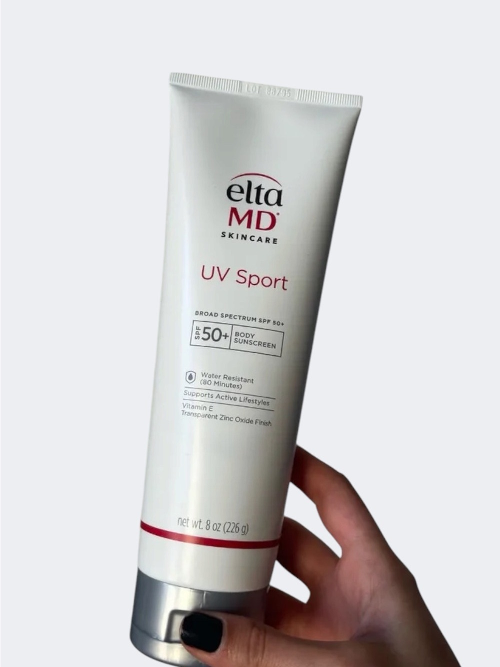 EltaMD UV Sport Broad Spectrum SPF 50+ Body Sunscreen 8 fl oz Fragrance Free - Picture 2 of 9